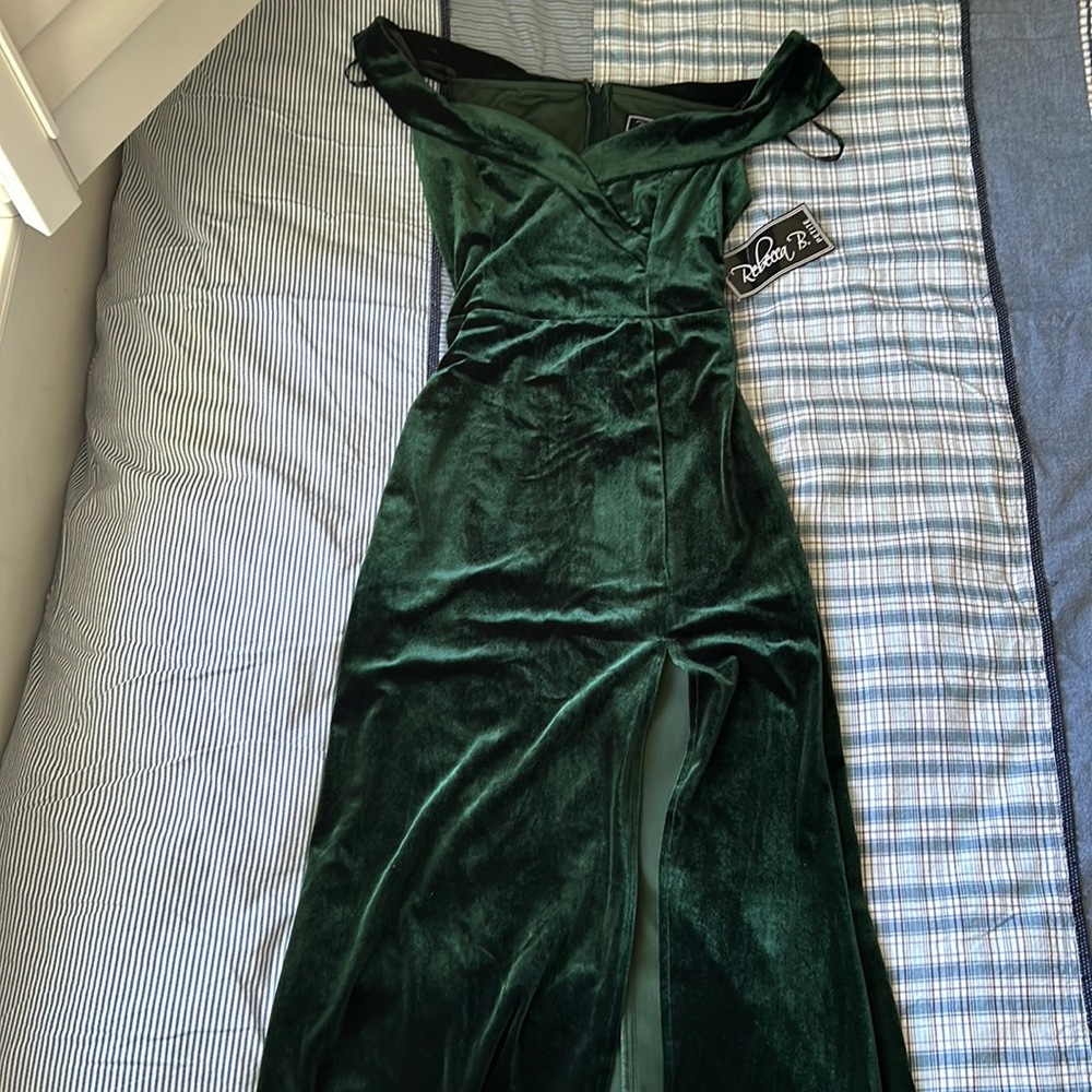 Rebecca B. Velvet Dress